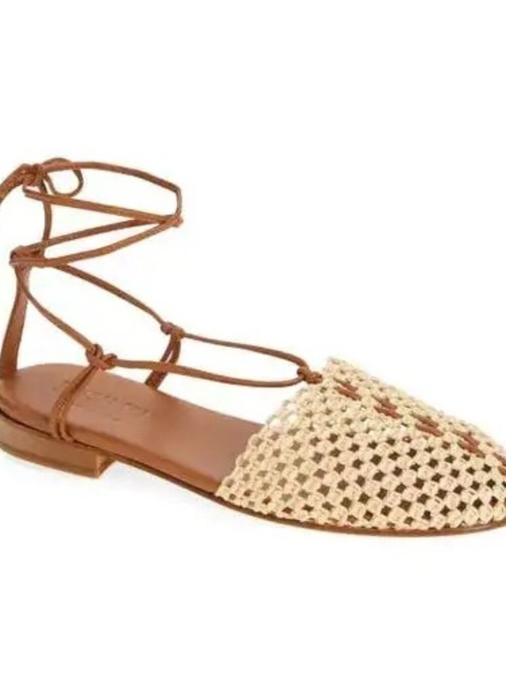 HEREU Forana Raffia Sandals size 39